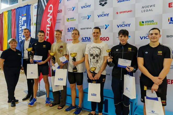Geriausi čempionato plaukikai (Karolio Seneckio nuotr.) | Organizatorių nuotr.
