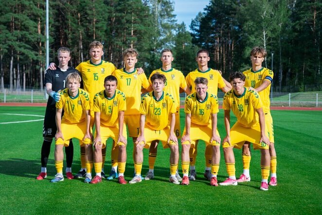 Lietuvos U-17 futbolo rinktinė | lff.lt nuotr.