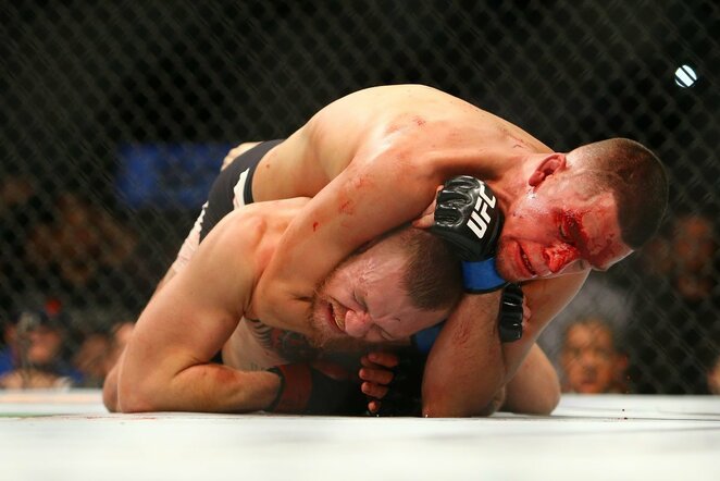 Conoras McGregoras ir Nate'as Diazas | Scanpix nuotr.