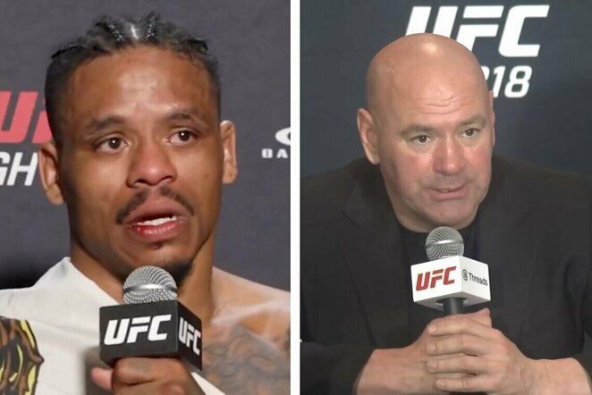 Chrisas Padilla ir Dana White'as | „Stop“ kadras