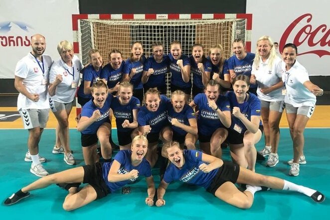 Lietuvos merginų U17 rankinio rinktinė | Organizatorių nuotr.