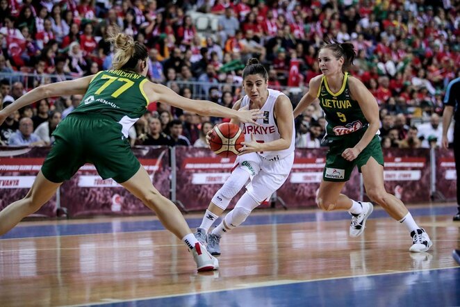 Turkių ir lietuvių rungtynės | FIBA nuotr.
