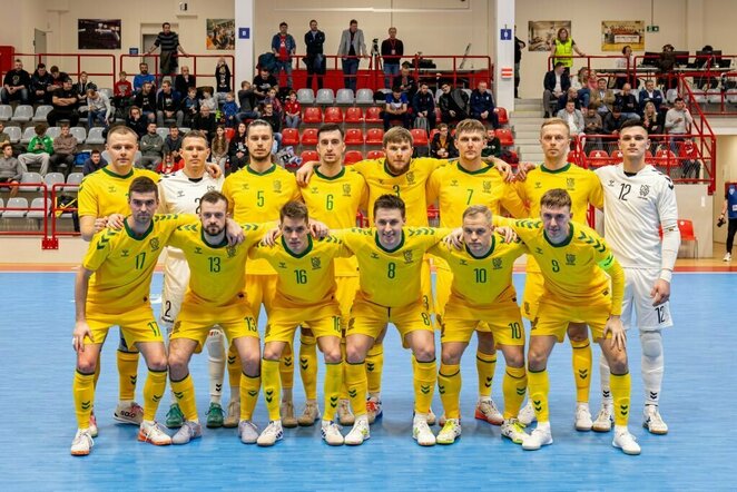 Lietuvos futsal rinktinė | lff.lt nuotr.