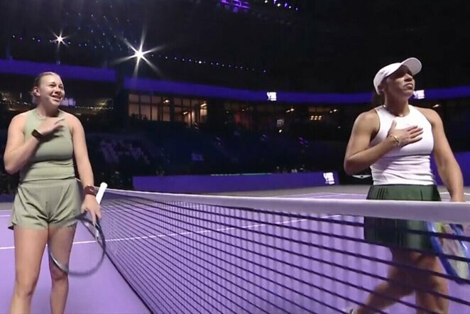 Amanda Anisimova ir Madison Keys | „Stop“ kadras