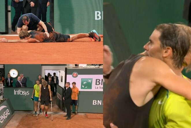 Alexanderis Zverevas ir Rafaelis Nadalis | „Scanpix“ ir instagram.com nuotr.