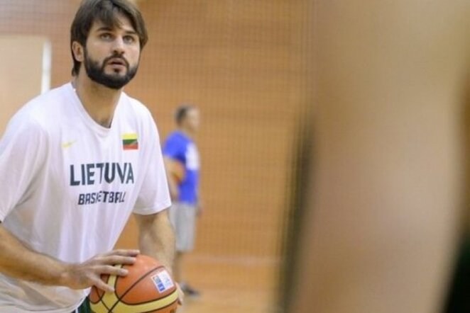 L.Kleiza pažymi, jog pergalė prieš Belgiją yra būtina (Fotodiena.lt)