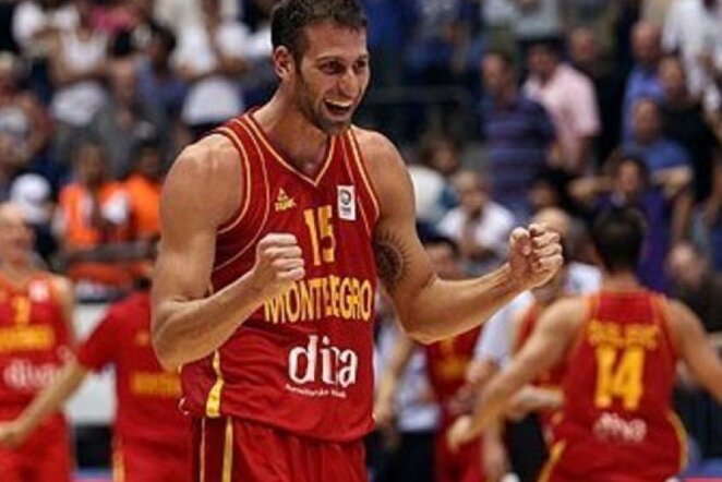 V.Dašičius svariausiai prisidėjo prie Juodkalnijos rinktinės pergalės (FIBA Europe)