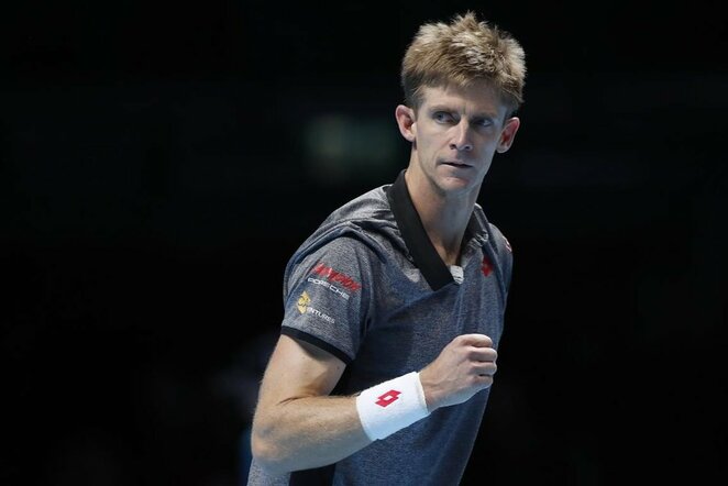 Kevinas Andersonas prieš Kei Nishikori | Scanpix nuotr.
