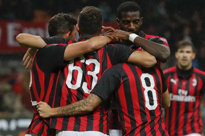 „AC Milan“ – „Genoa“ rungtynių akimirka  | Scanpix nuotr.