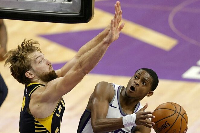 Sabonis ir Foxas | Scanpix nuotr.