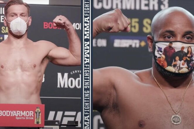 Stipe'as Miočičius ir Danielis Cormier | „Stop“ kadras