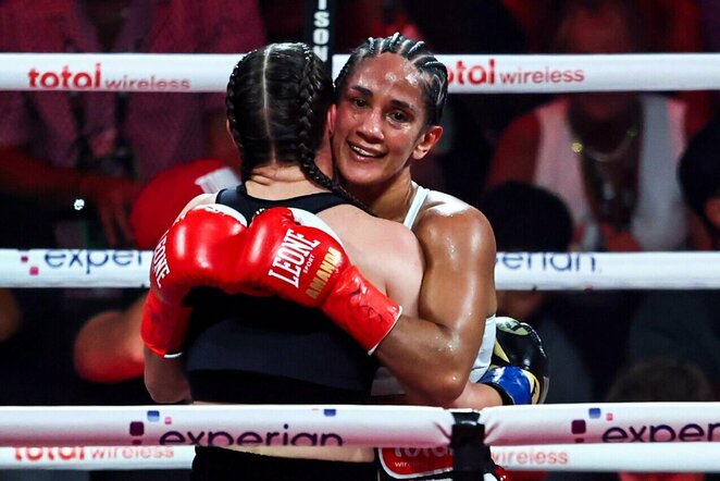 Katie Taylor ir Amanda Serrano | Scanpix nuotr.