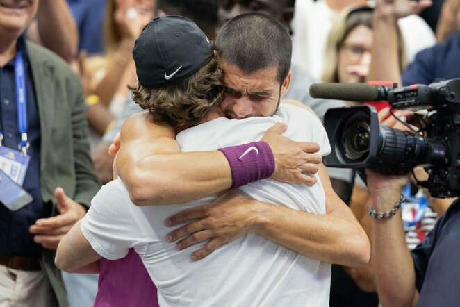 Carlosas Alcarazas ir Juanas Carlosas Ferrero | Scanpix nuotr.