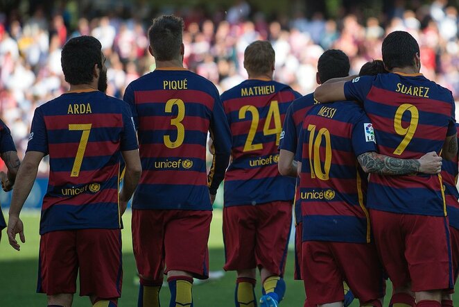 „Barcelona“ futbolininkai | Scanpix nuotr.