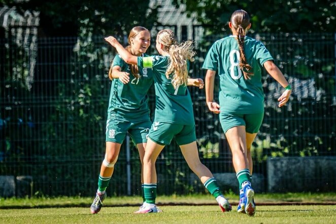 Lietuvos WU-17 futbolo rinktinė | lff.lt nuotr.