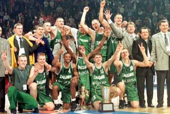 „Žalgiris“ 1999 metais laimėjo Eurolygą