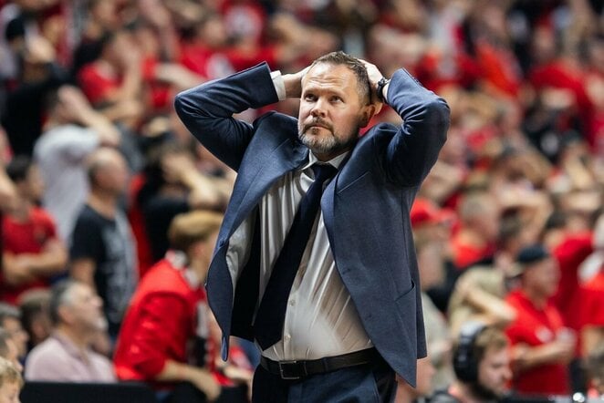 „Rytas“ – „Legia“ rungtynių akimirka | Patricijos Adamovič / BNS nuotr.