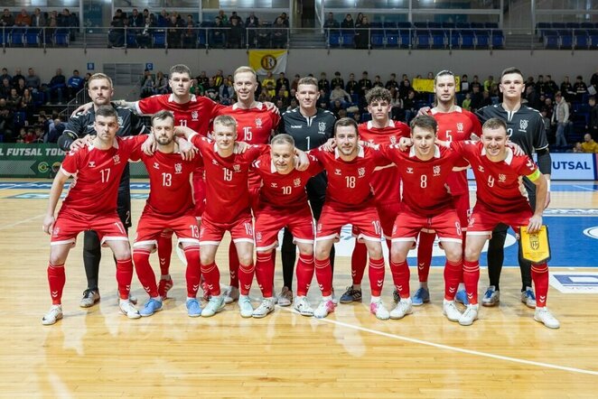 Lietuvos futsalo rinktinė | lff.lt nuotr.