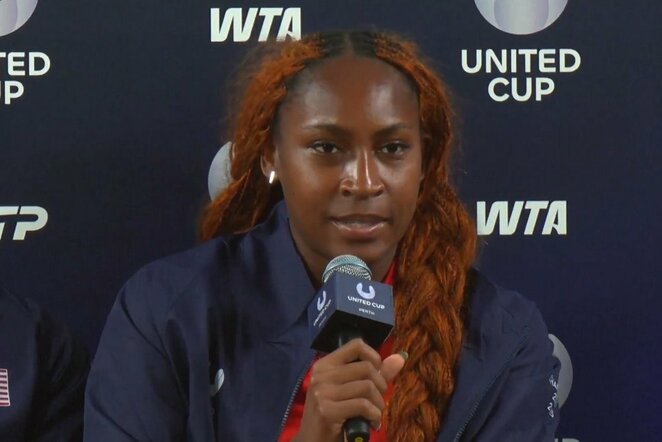 Cori „Coco“ Gauff | „Stop“ kadras