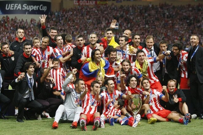 „Atletico“ klubas triumfuoja UEFA Super taurėje | Reuters/Scanpix nuotr.
