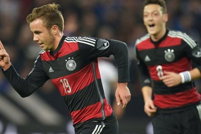 Mario Gotze atvedė į pergalę vokiečius | AFP/Scanpix nuotr.