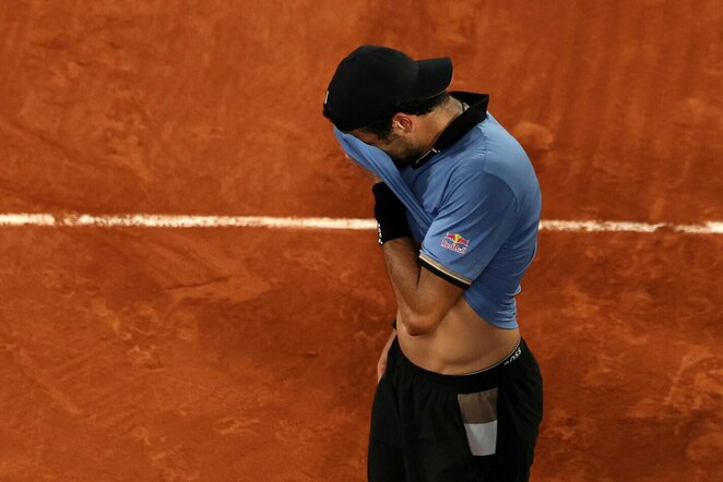 Matteo Berrettini | EPA / MOHAMMED BADRA nuotr.