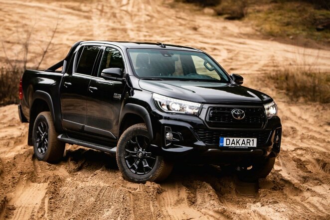 „Toyota Hilux Benediktas Vanagas Edition“ | Egidijaus Babelio nuotr.
