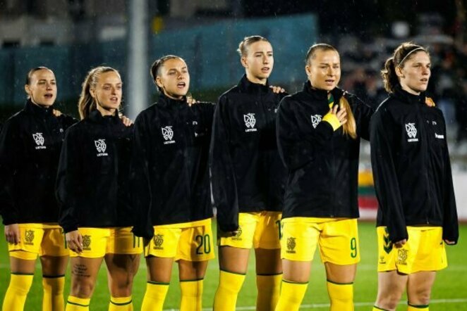 Lietuvos moterų futbolo rinktinė | Elvio Žaldario nuotr.