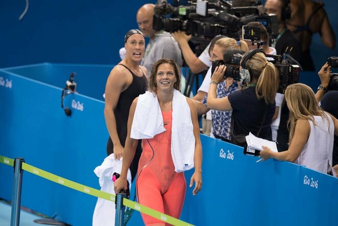 Plaukimo pusfinalis | Alfredo Pliadžio nuotr.