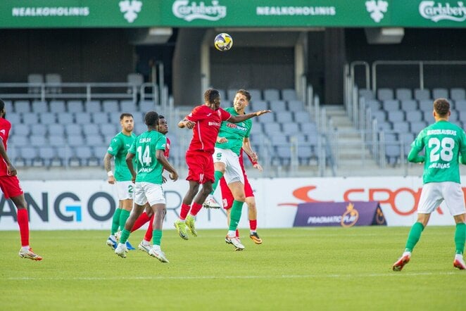 „Kauno Žalgiris“ – „Sūduva“ rungtynių akimirka | Manto Daškevičiaus nuotr.
