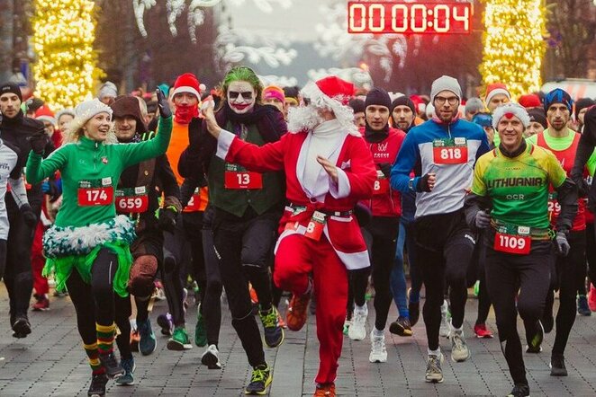 „Eurovaistinės Kalėdinis bėgimas“ | Organizatorių nuotr.