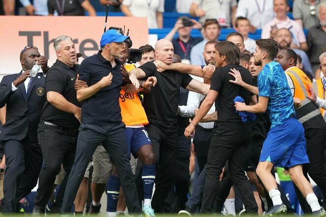 Thomas Tuchelis ir Antonio Conte | Scanpix nuotr.