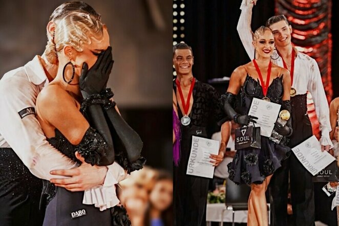 Emilija Ulčinaitė ir Adria Hernandezas | Instagram.com nuotr