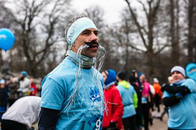 Tradicinis vyrų sveikatos palaikymo bėgimas „Ūsai bėga 2025“  | Organizatorių nuotr.