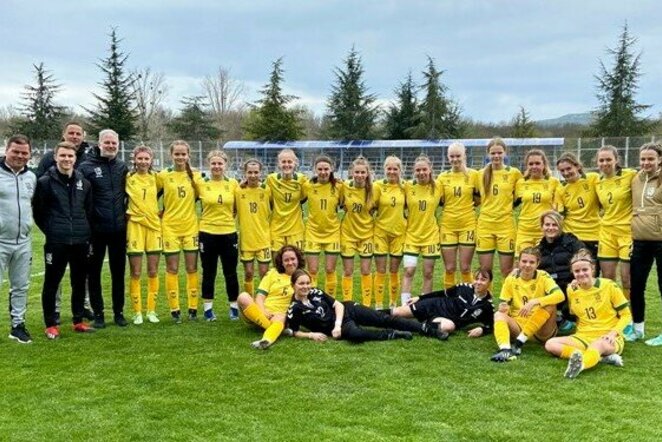 Lietuvos WU-16 futbolo rinktinė | lff.lt nuotr.