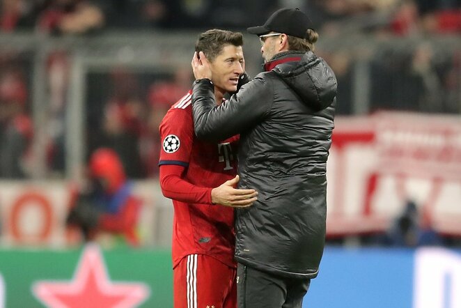 Robertas Lewandowskis ir Jurgenas Kloppas | Scanpix nuotr.