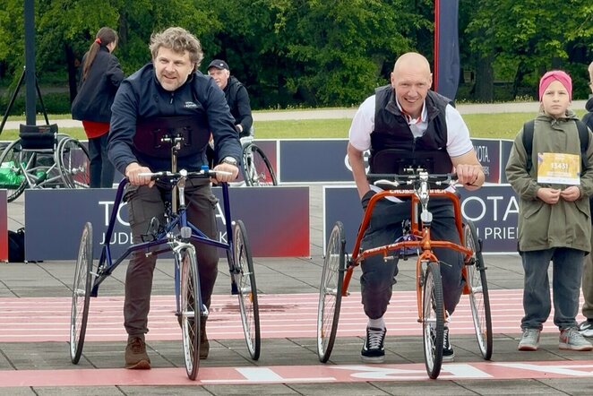 Ėjimo šventėje – paralimpiniai akcentai | Lietuvos paralimpinio komiteto nuotr.