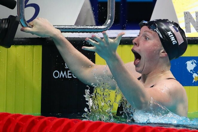 Moterų 100 m plaukimo krūtine finalas | Scanpix nuotr.