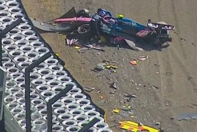 Jacko Doohano bolidas | „Stop“ kadras