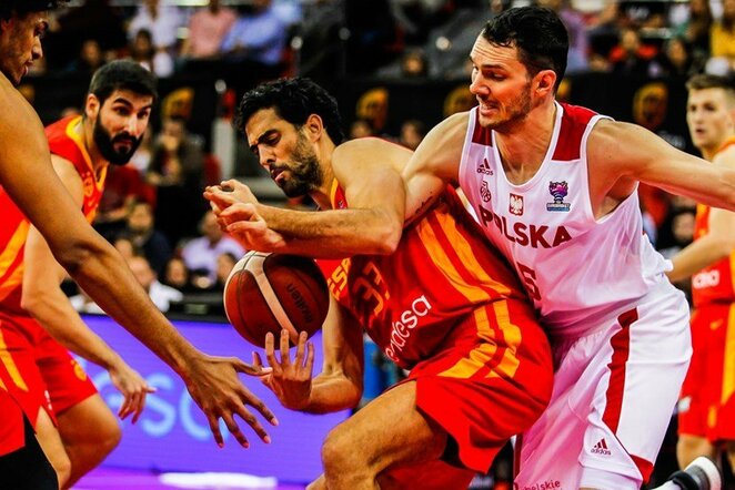 Ispanija – Lenkija rungtynių akimirka | FIBA nuotr.
