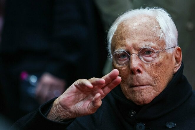 Giorgio Armani | Scanpix nuotr.
