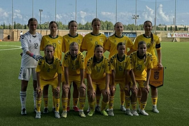Lietuvos WU-15 futbolo rinktinė | lff.lt nuotr.
