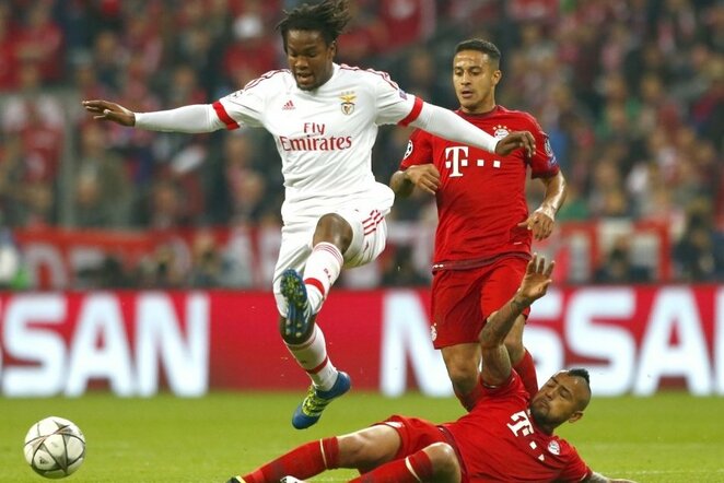 „Bayern“ ir „Benficos“ rungtynės | Scanpix nuotr.