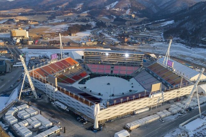 Pietų Korėjos olimpinis stadionas | Scanpix nuotr.