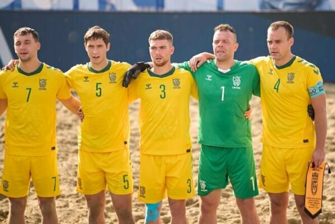 Lietuvos paplūdimio futbolo rinktinė | lff.lt nuotr.