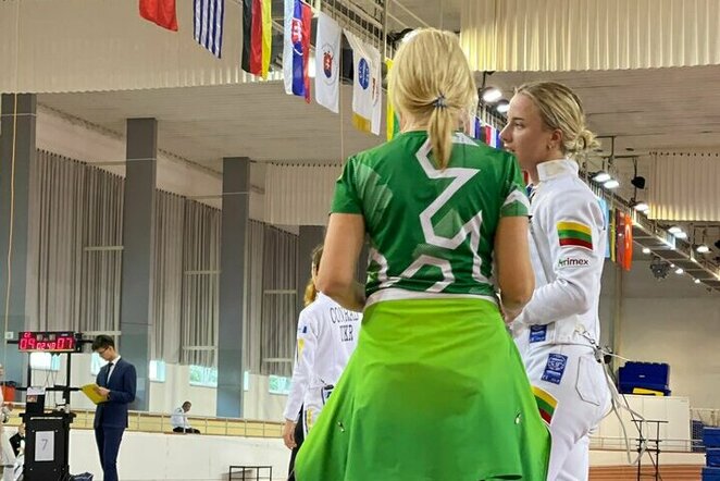 Olivija Mašalo (fechtavimas.lt nuotr.) | Organizatorių nuotr.