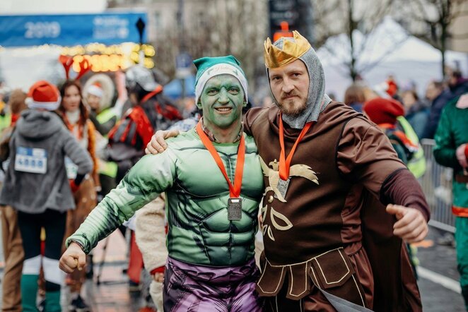 Kalėdinis bėgimas | Jevgenij Kirilenko nuotr.