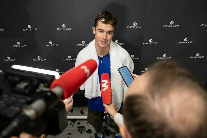 Vilius Gaubas prieš Alexį Klegou | Sauliaus Čirbos nuotr.