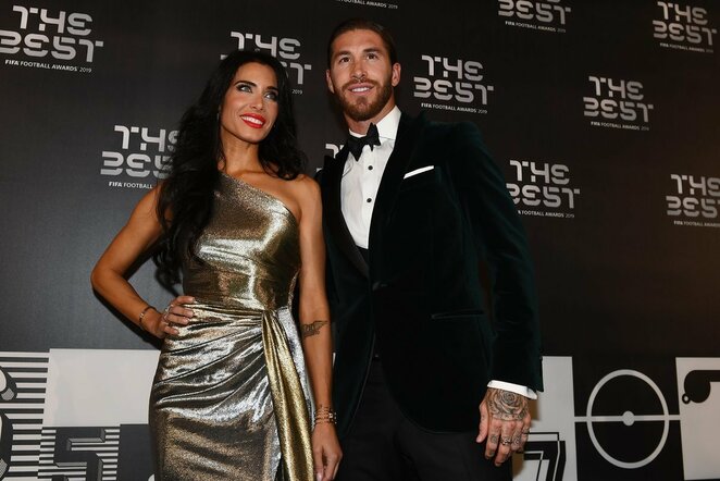 Sergio Ramosas su žmona | Scanpix nuotr.