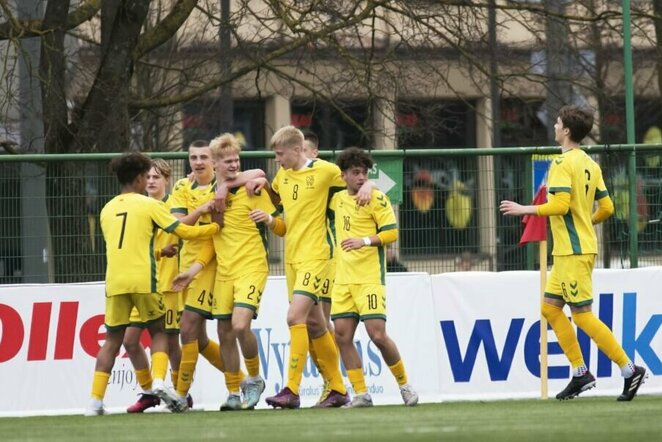 Lietuvos U-16 futbolo rinktinė | LFF nuotr.